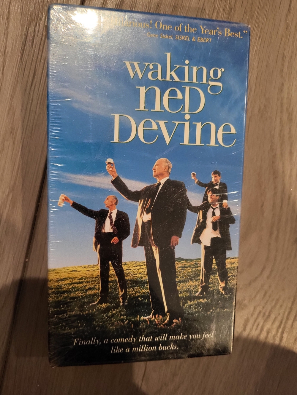 Waking Ned Devine VHS New Sealed Blockbuster Video 1999